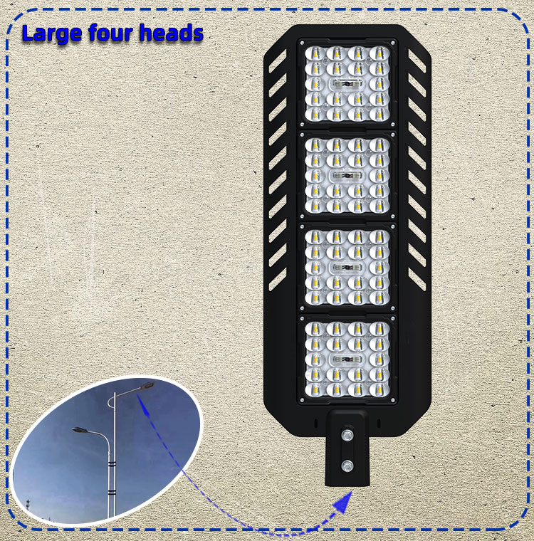 First-class power-saving LED glass lens street light 195LM/W garden light energy-saving project municipal engineering street light 14