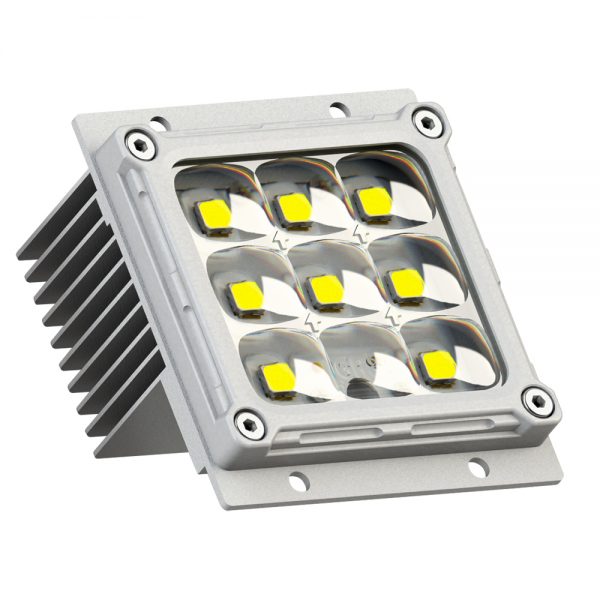 玻璃透镜LED路灯模块 20W intoo Glass lens LED street light module 20W intoo